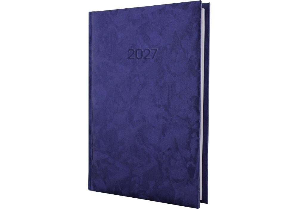Щоденник датований 2027, GALLAXY, синій, А5 ECONOMIX